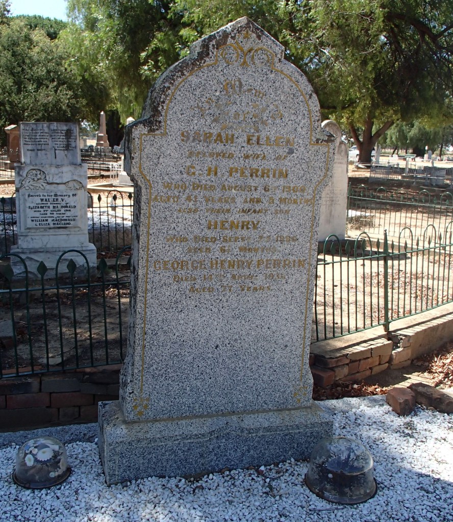 Grave of G. H. Perrin